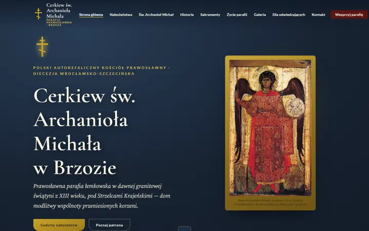 Zrzut strony: parafia prawosławna, Lubuskie