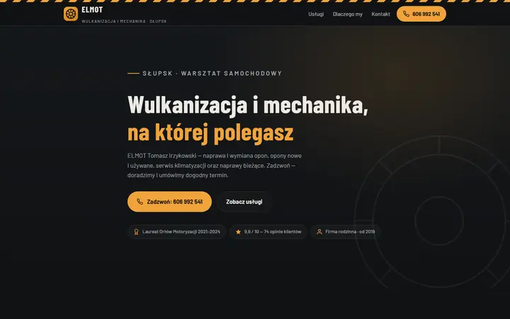 Zrzut strony: wulkanizacja, Słupsk