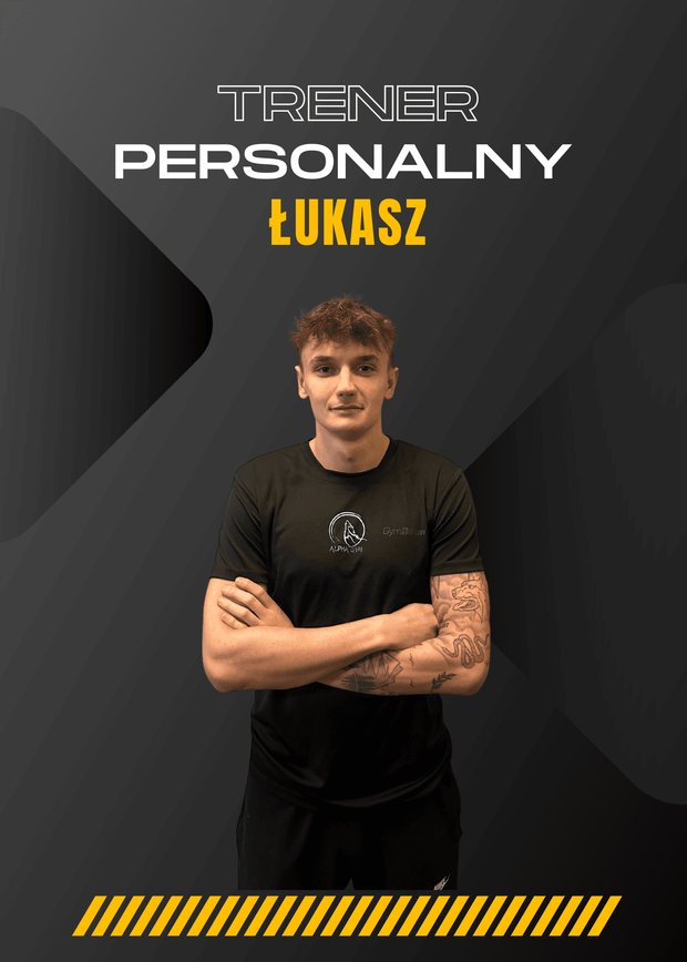 Łukasz — trener personalny Alpha Gym