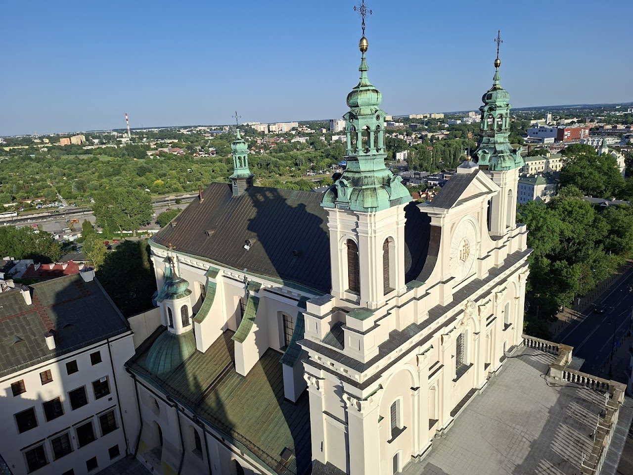 Katedra z lotu ptaka