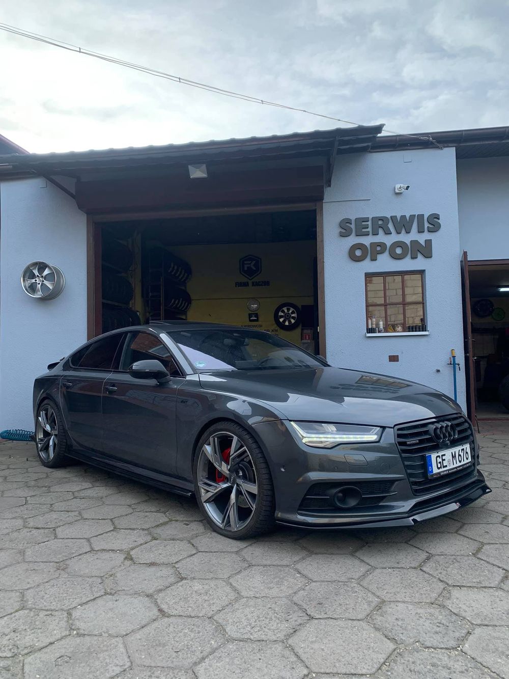 Audi S przed serwisem Firma Kaczor