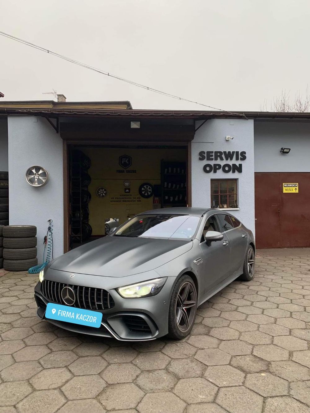 Mercedes-AMG GT przed serwisem