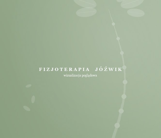 Stół terapeutyczny w gabinecie fizjoterapii