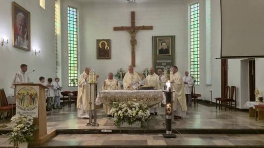 Eucharystia w kaplicy parafialnej