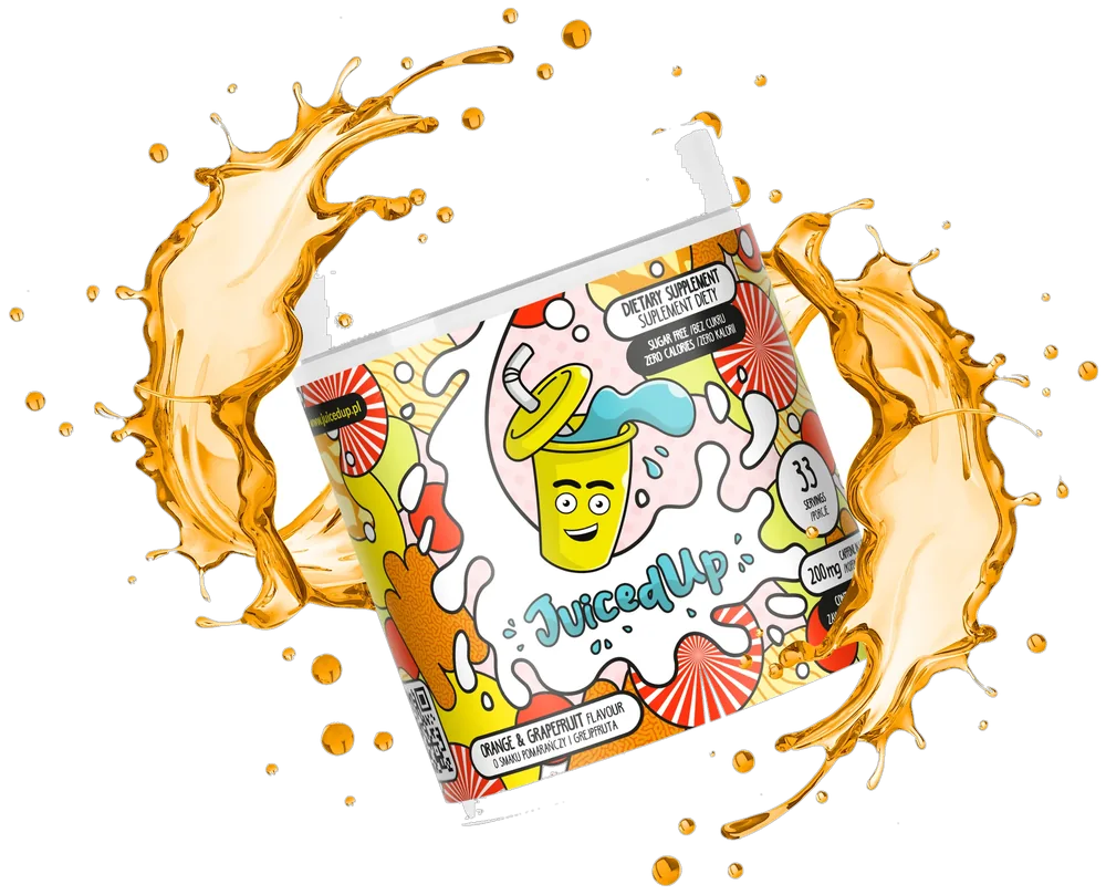 JuicedUp Pomarańcza & Grejpfrut — pucha 33 porcje