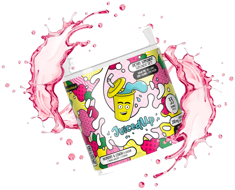 JuicedUp Malina & Cytryna — pucha 33 porcje