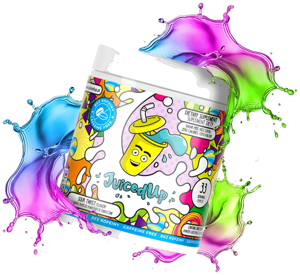 JuicedUp Sour Twist — pucha 33 porcje