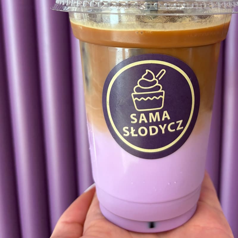 Ice Ube Latte 300 ml — Sama Słodycz