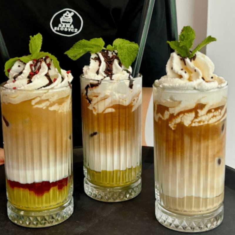 Latte pistacjowe 400ml — Sama Słodycz