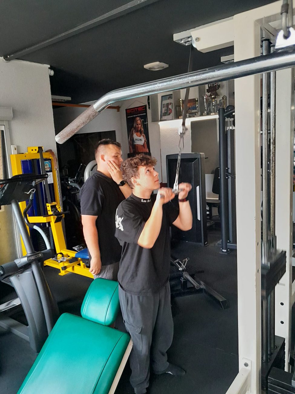 Trening na siłowni