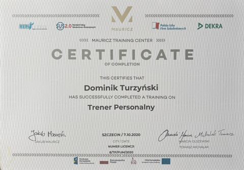 Kurs Trenera Personalnego — Mauricz Training Center
