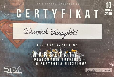 Planowanie treningu hipertrofii mięśniowej